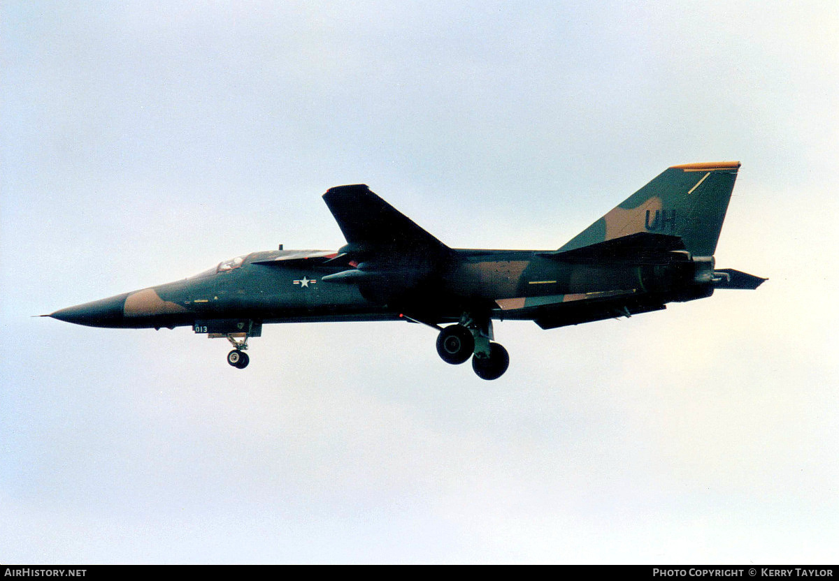 Aircraft Photo of 68-0013 | General Dynamics F-111E Aardvark | USA - Air Force | AirHistory.net #666496