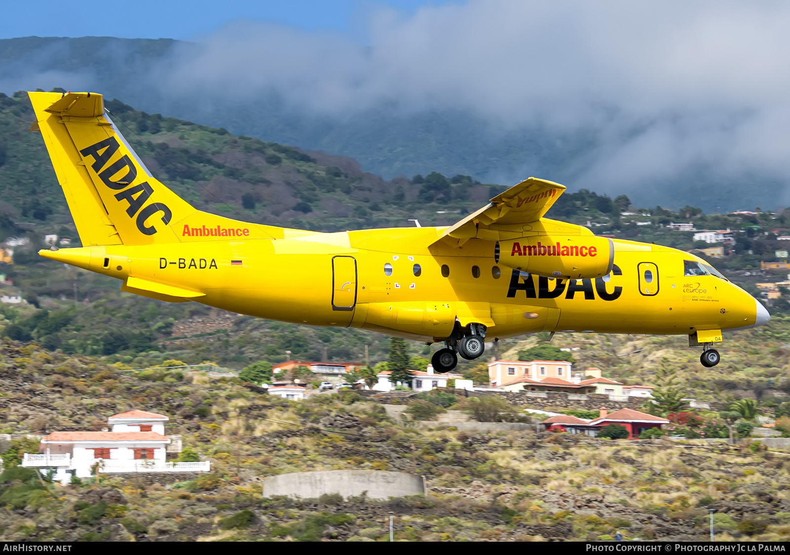 Aircraft Photo of D-BADA | Fairchild Dornier 328-310 328JET | ADAC Luftrettung | AirHistory.net #666503