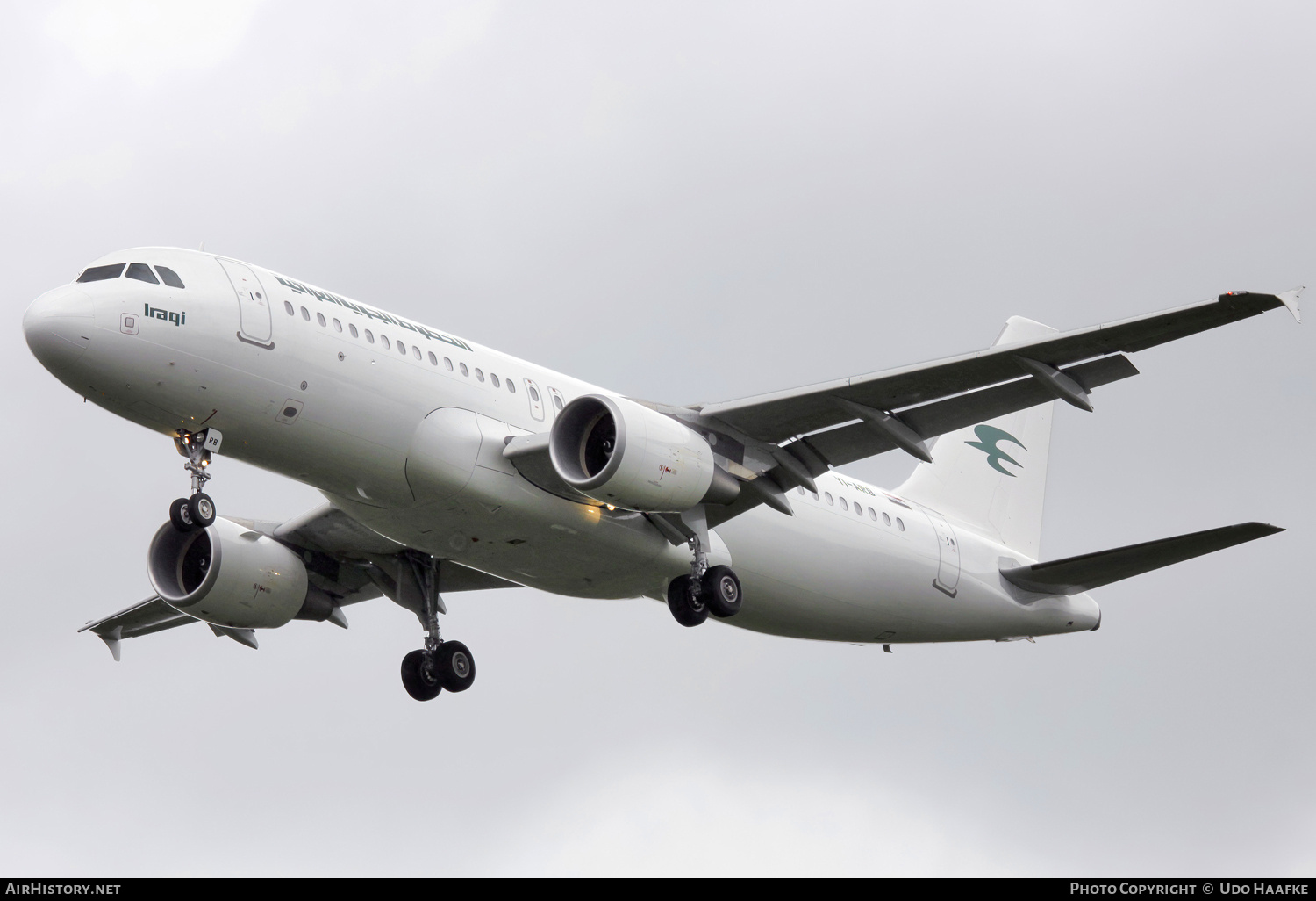 Aircraft Photo of YI-ARB | Airbus A320-214 | Iraqi Airways | AirHistory.net #666521