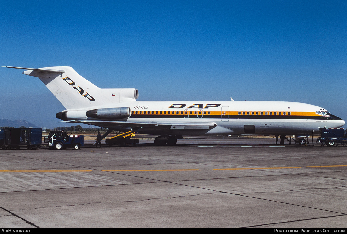 Aircraft Photo of CC-CLJ | Boeing 727-23 | Aerovías DAP | AirHistory.net #666542