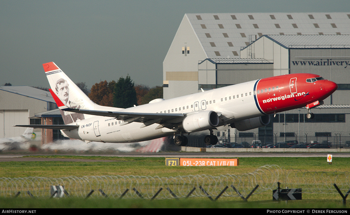 Aircraft Photo of LN-NOF | Boeing 737-86N | Norwegian | AirHistory.net #666548