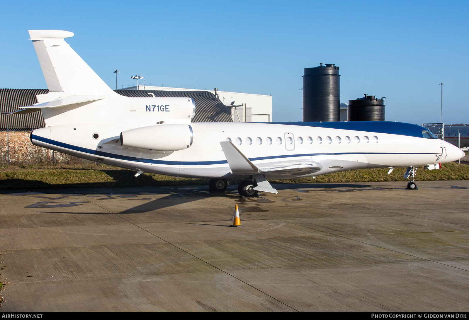 Aircraft Photo of N71GE | Dassault Falcon 8X | AirHistory.net #666551