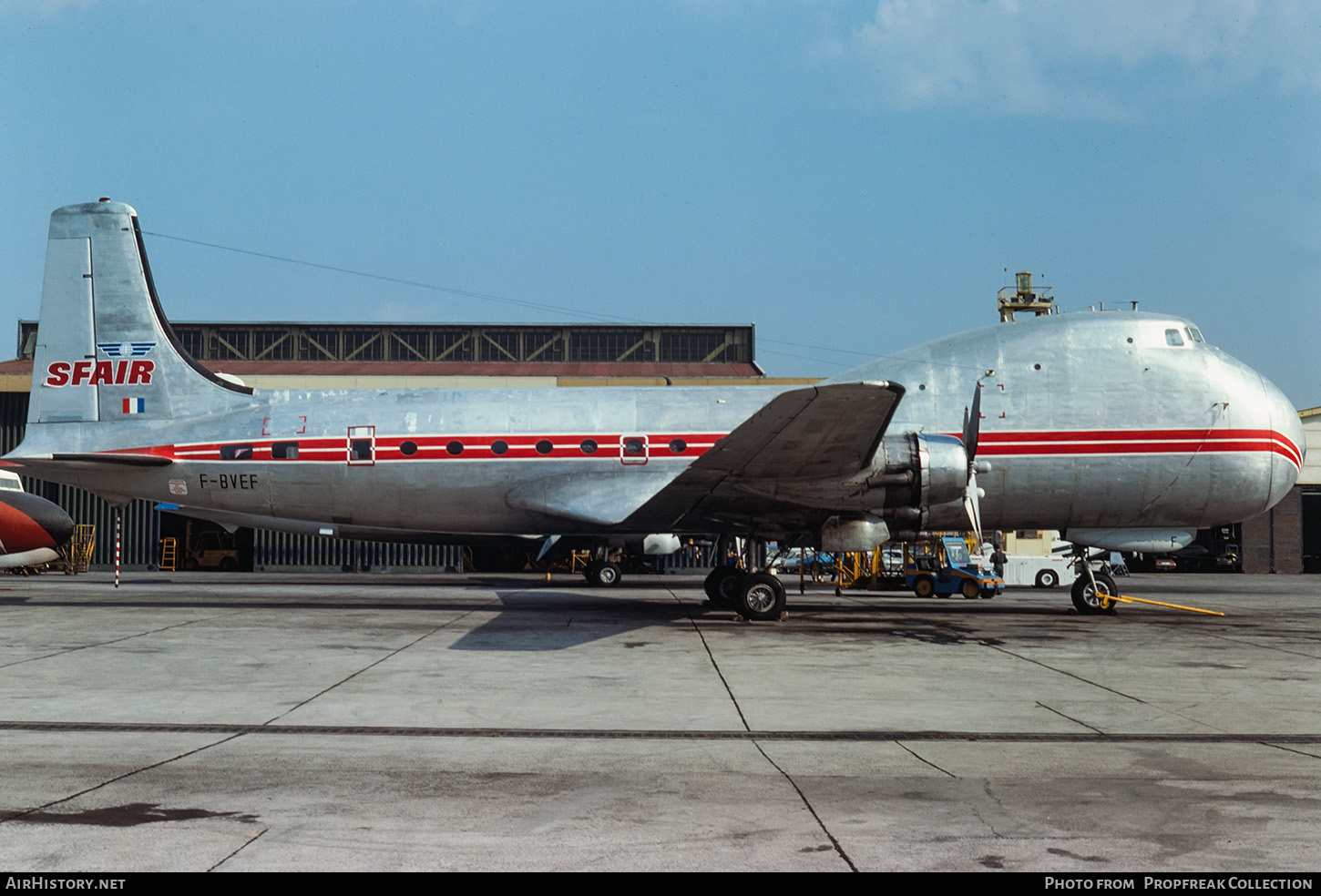 Aircraft Photo of F-BVEF | Aviation Traders ATL-98 Carvair | SFAir | AirHistory.net #666578
