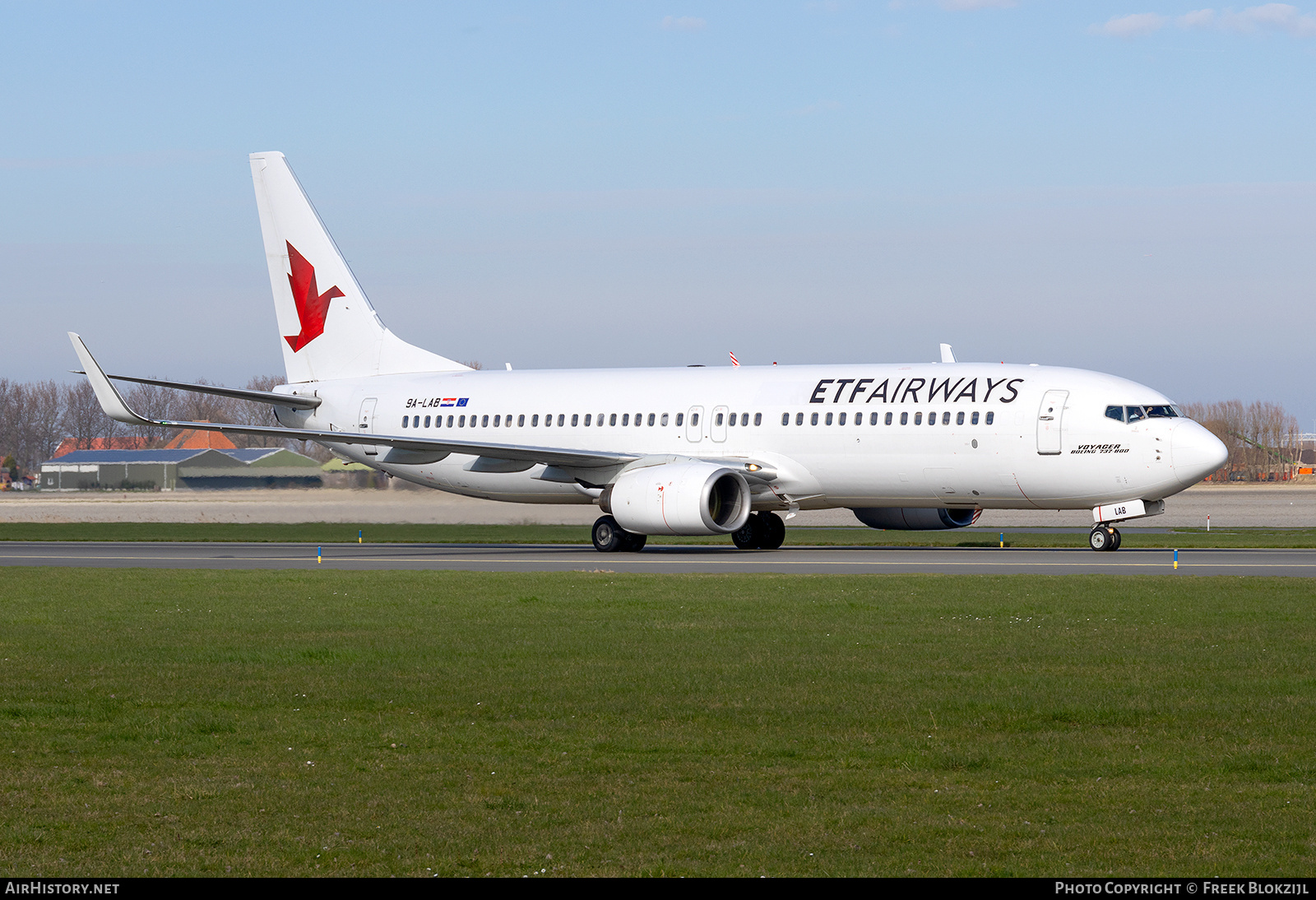 Aircraft Photo of 9A-LAB | Boeing 737-8K5 | ETF Airways | AirHistory.net #666581