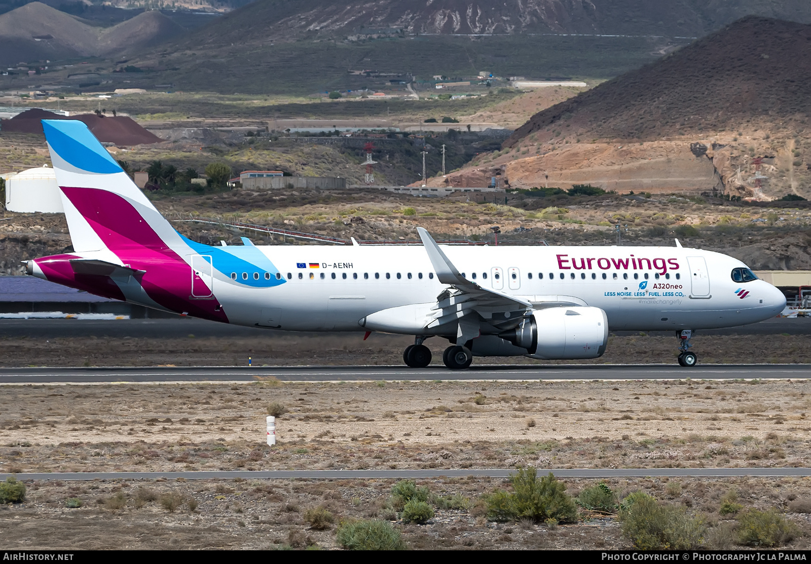 Aircraft Photo of D-AENH | Airbus A320-251N | Eurowings | AirHistory.net #666590