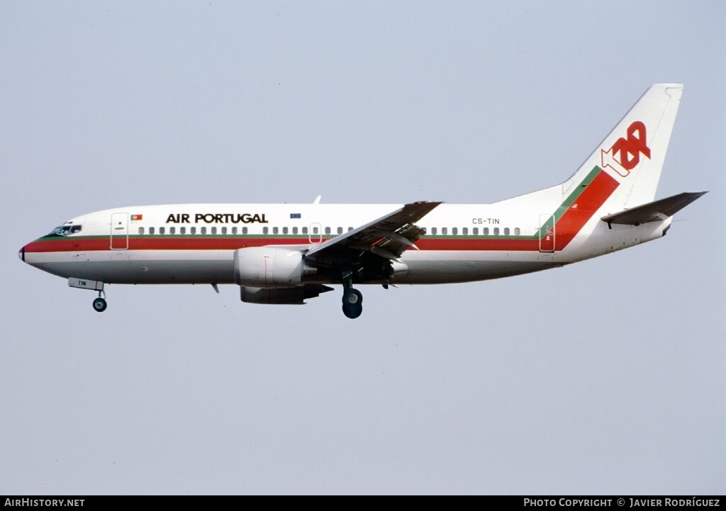 Aircraft Photo of CS-TIN | Boeing 737-33A | TAP Air Portugal | AirHistory.net #666604