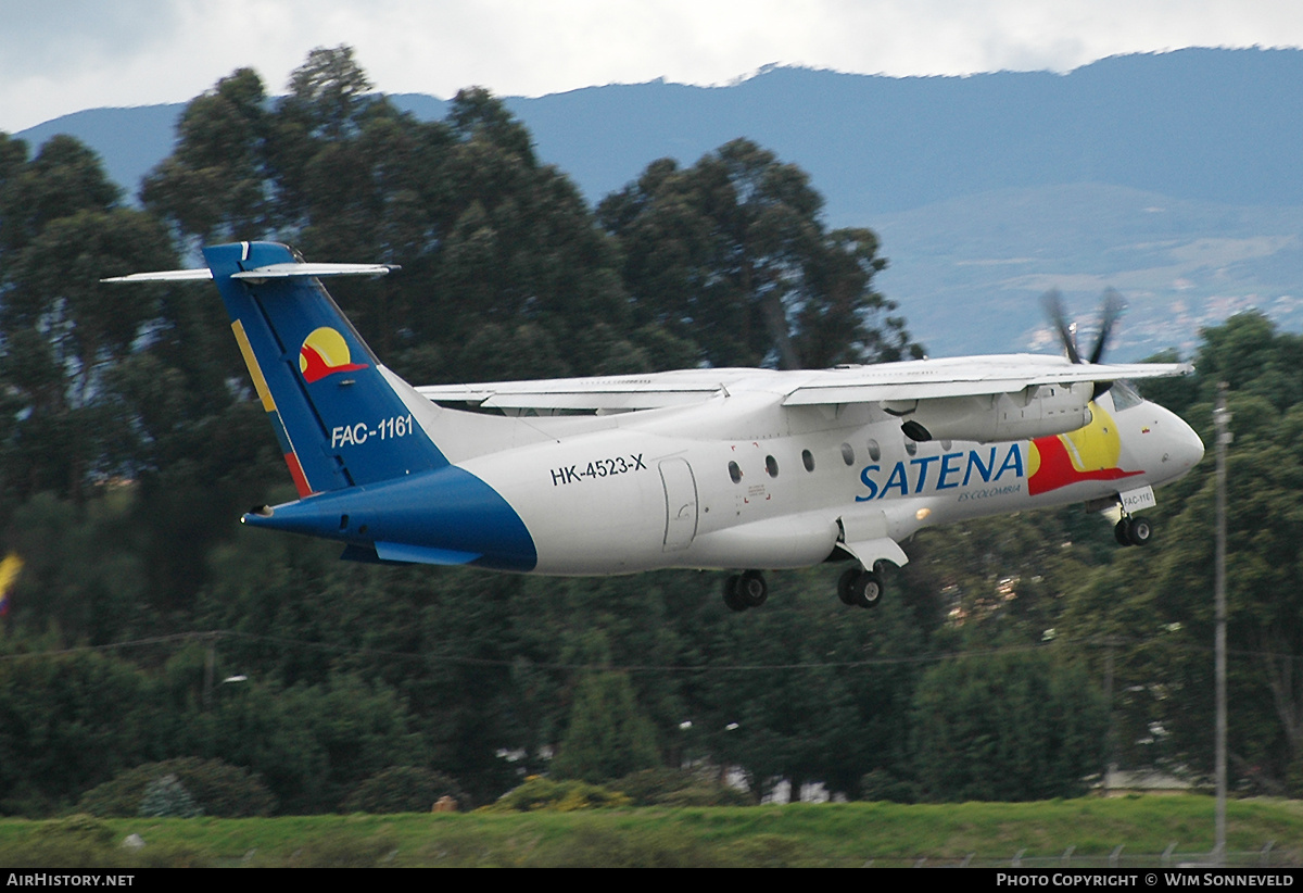 Aircraft Photo of FAC1161 / HK-4523-X | Dornier 328-120 | Colombia - Satena | AirHistory.net #666616