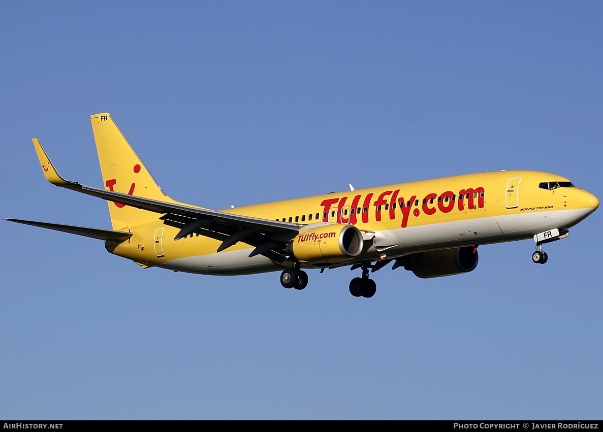 Aircraft Photo of D-AHFR | Boeing 737-8K5 | TUIfly | AirHistory.net #666620