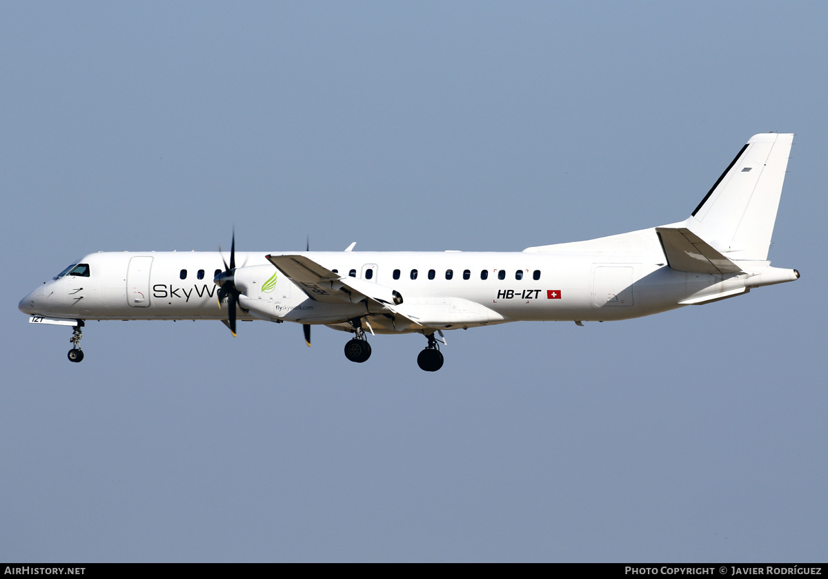 Aircraft Photo of HB-IZT | Saab 2000 | SkyWork Airlines | AirHistory.net #666631