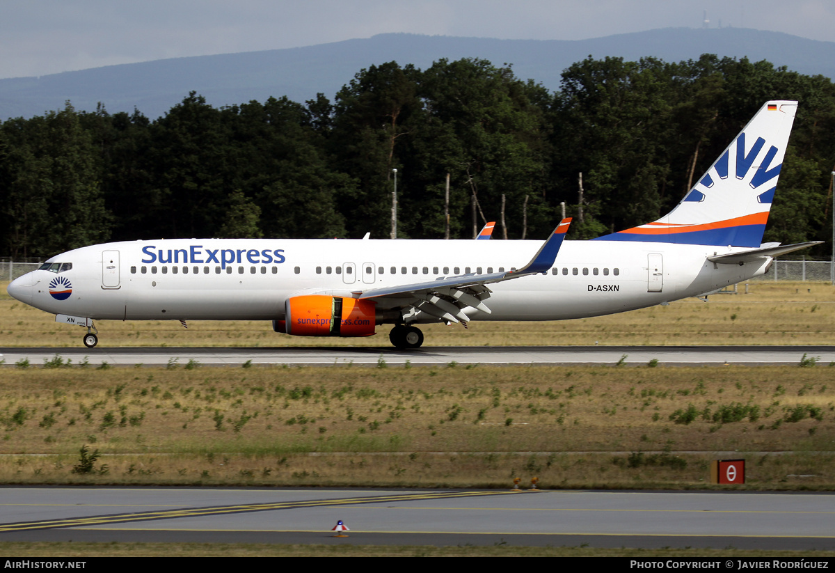 Aircraft Photo of D-ASXN | Boeing 737-8EH | SunExpress | AirHistory.net #666632