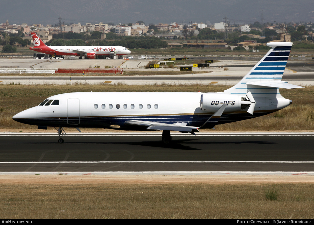 Aircraft Photo of OO-DFG | Dassault Falcon 2000LX | AirHistory.net #666637