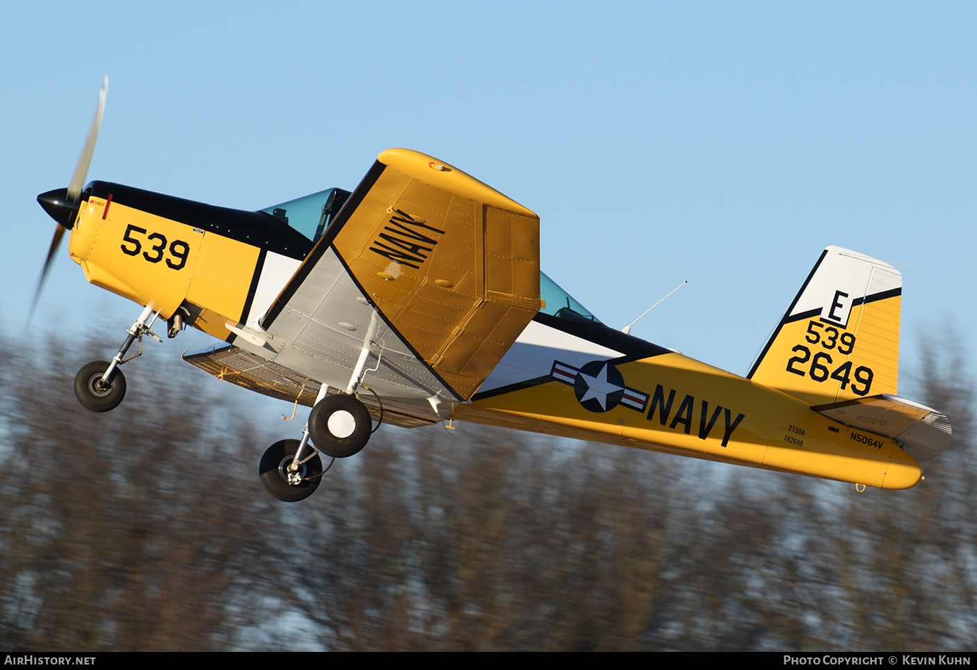 Aircraft Photo of N5064V / 162649 | Varga 2150A Kachina | USA - Navy | AirHistory.net #666641