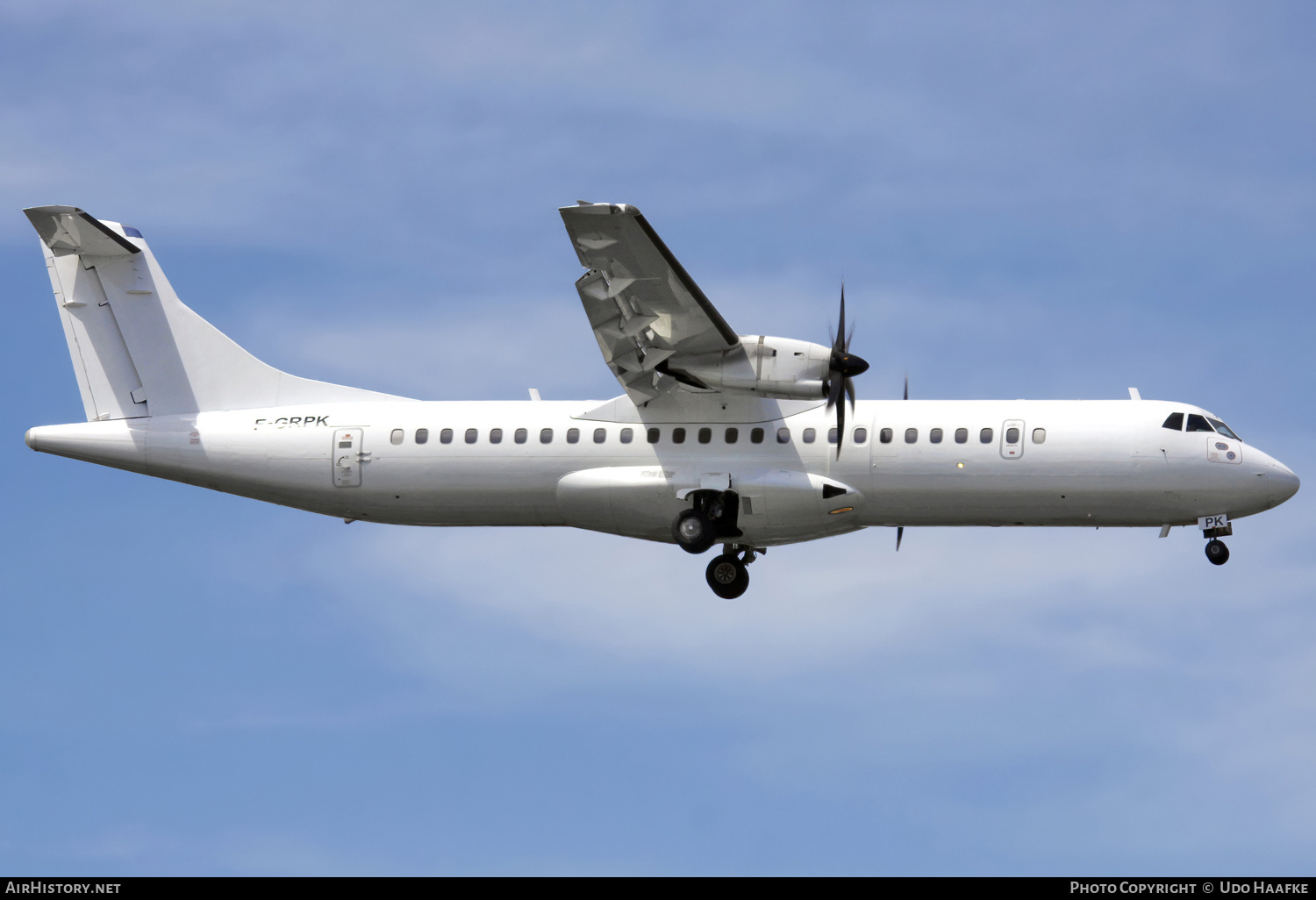 Aircraft Photo of F-GRPK | ATR ATR-72-500 (ATR-72-212A) | AirHistory.net #666652