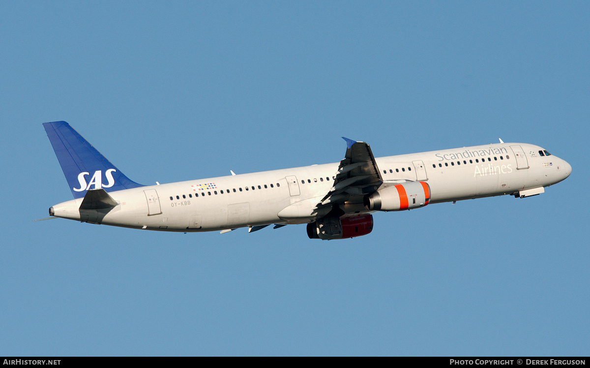 Aircraft Photo of OY-KBB | Airbus A321-232 | Scandinavian Airlines - SAS | AirHistory.net #666659