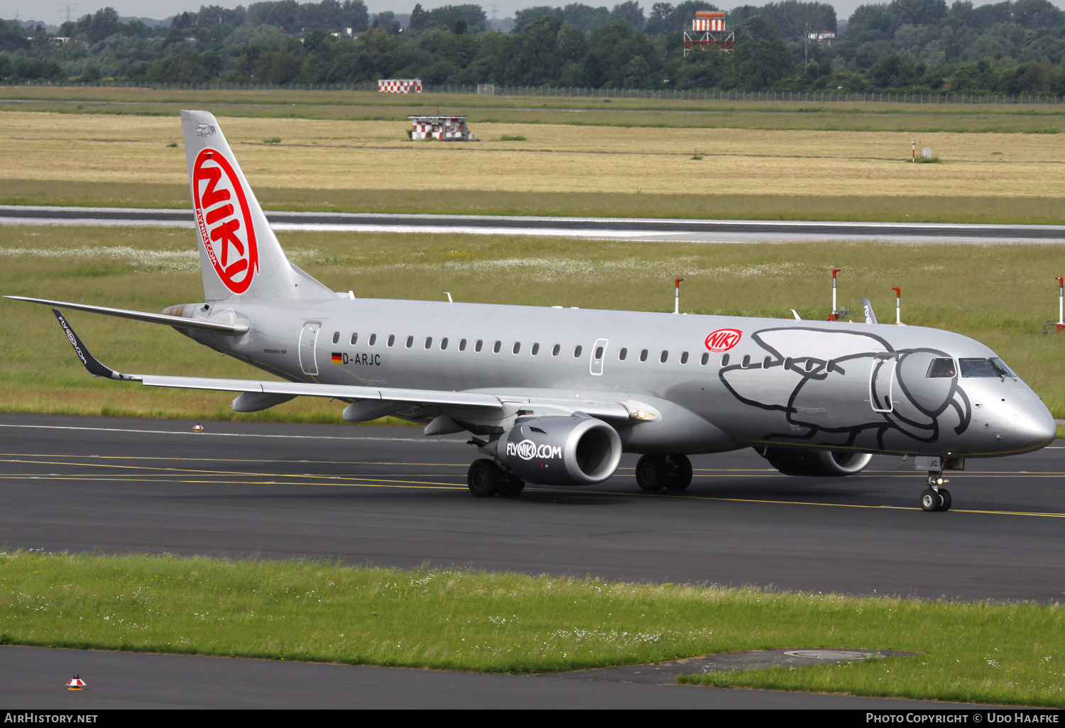 Aircraft Photo of D-ARJC | Embraer 190LR (ERJ-190-100LR) | Niki | AirHistory.net #666673