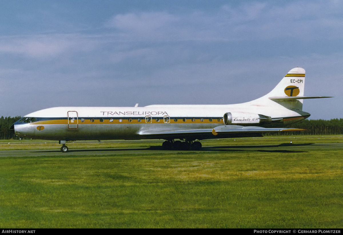 Aircraft Photo of EC-CPI | Sud SE-210 Caravelle 10B1R | Trans Europa | AirHistory.net #666700