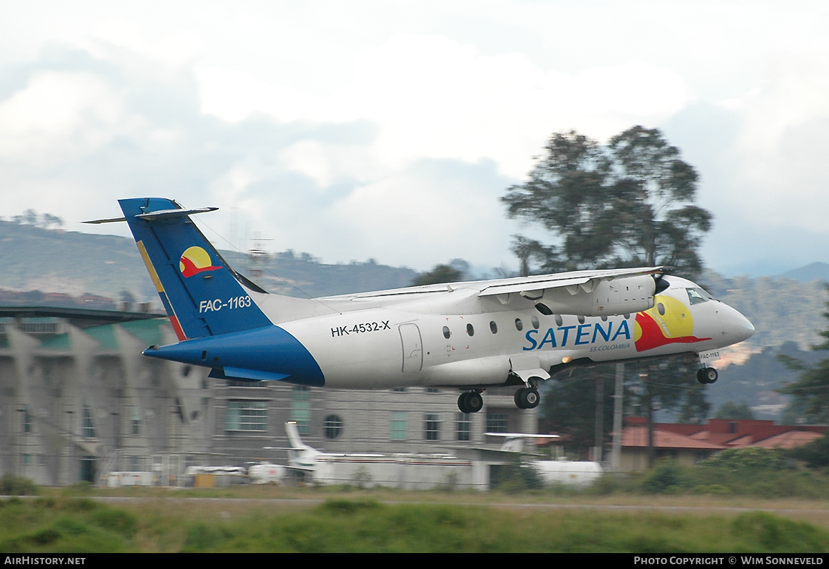 Aircraft Photo of FAC1163 / HK-4532-X | Dornier 328-120 | Colombia - Satena | AirHistory.net #666709