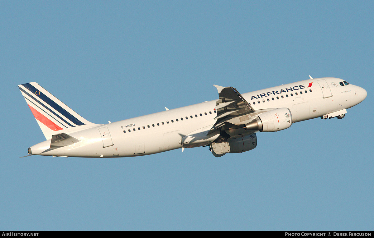 Aircraft Photo of F-HEPD | Airbus A320-214 | Air France | AirHistory.net #666710