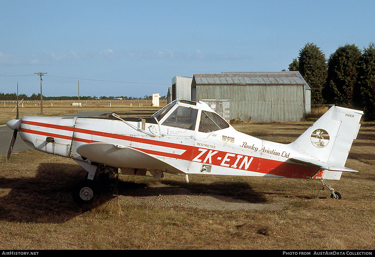 Aircraft Photo of ZK-EIN | Piper PA-36-375 Brave 375 | Rowley Aviation | AirHistory.net #666716