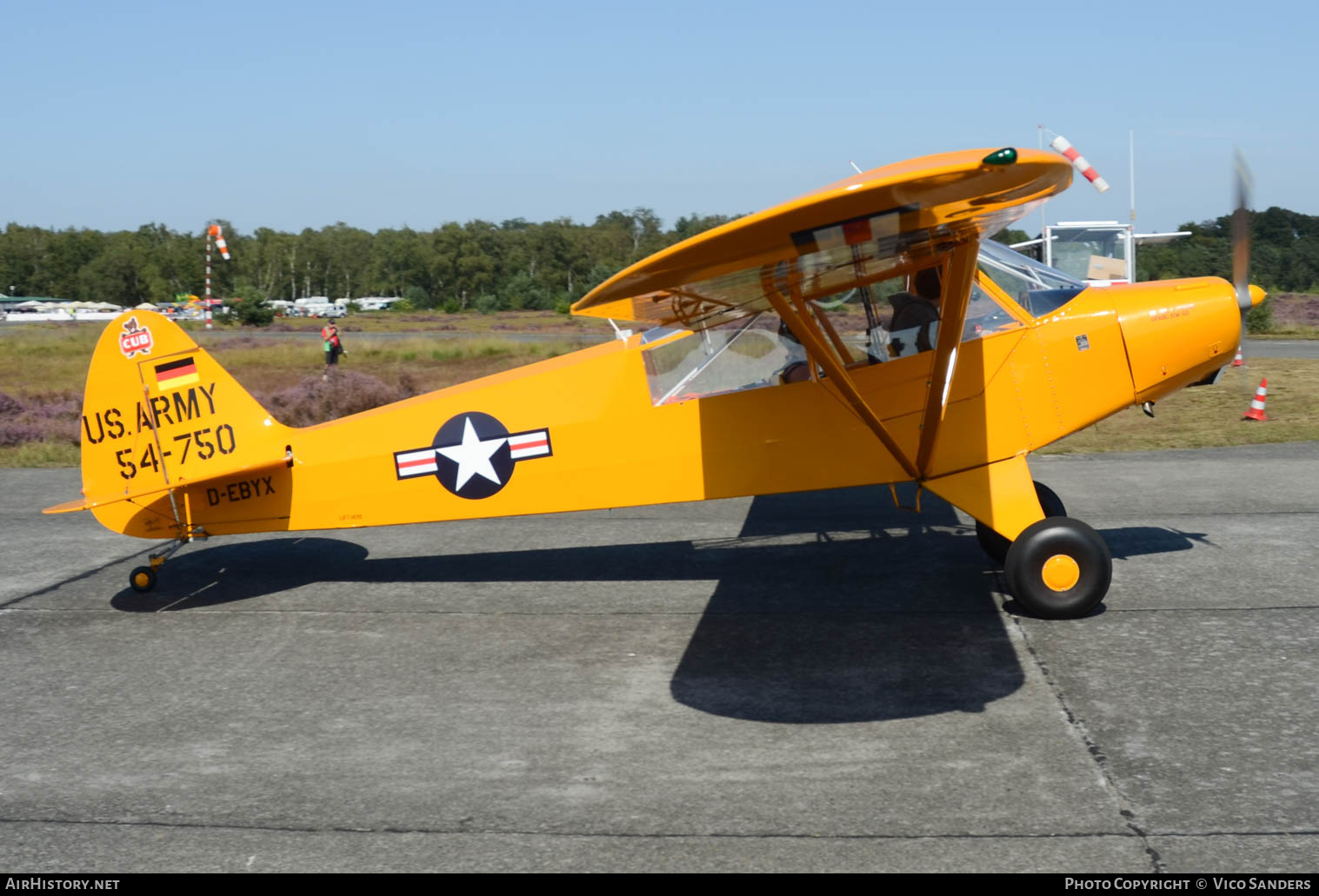 Aircraft Photo of D-EBYX / 54-750 | Piper L-18C Super Cub | USA - Army | AirHistory.net #666725