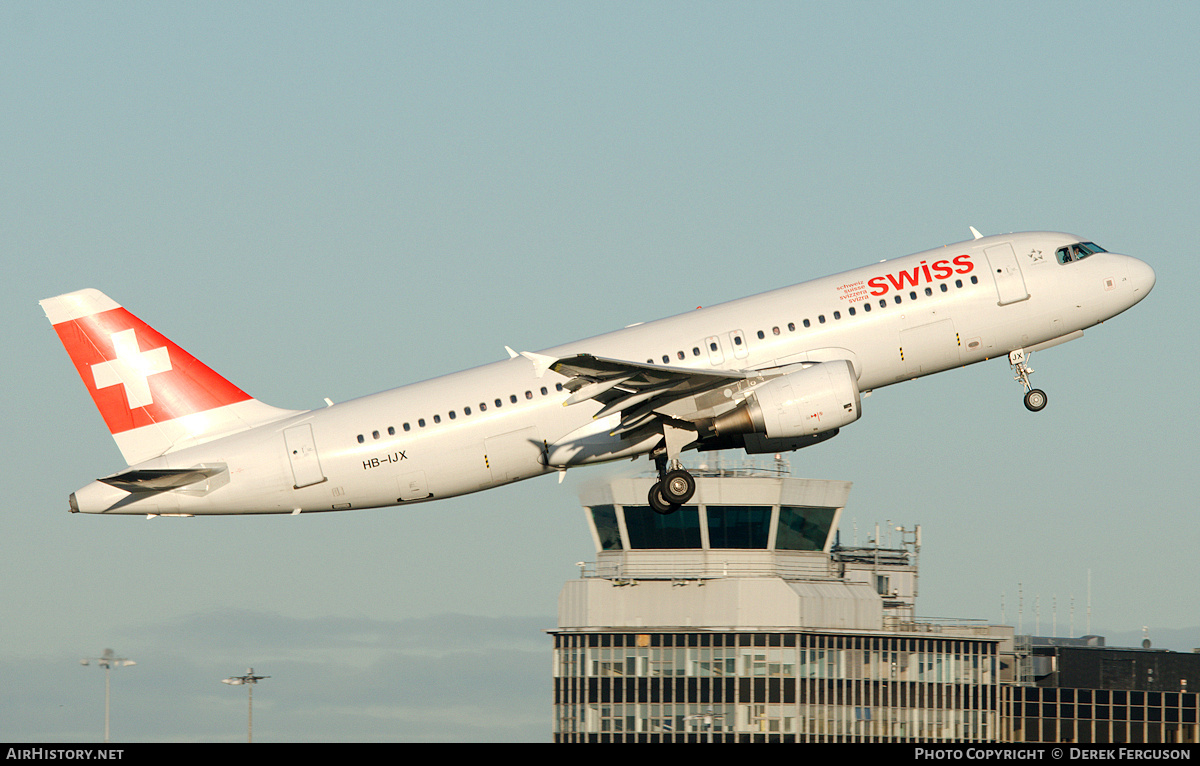 Aircraft Photo of HB-IJX | Airbus A320-214 | Swiss International Air Lines | AirHistory.net #666731