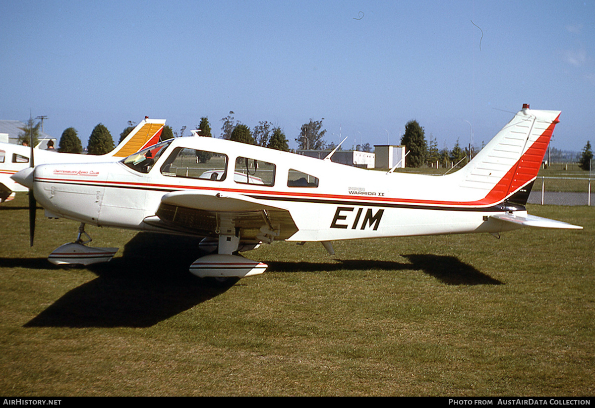 Aircraft Photo of ZK-EIM / EIM | Piper PA-28-161 Warrior II | Canterbury Aero Club | AirHistory.net #666738