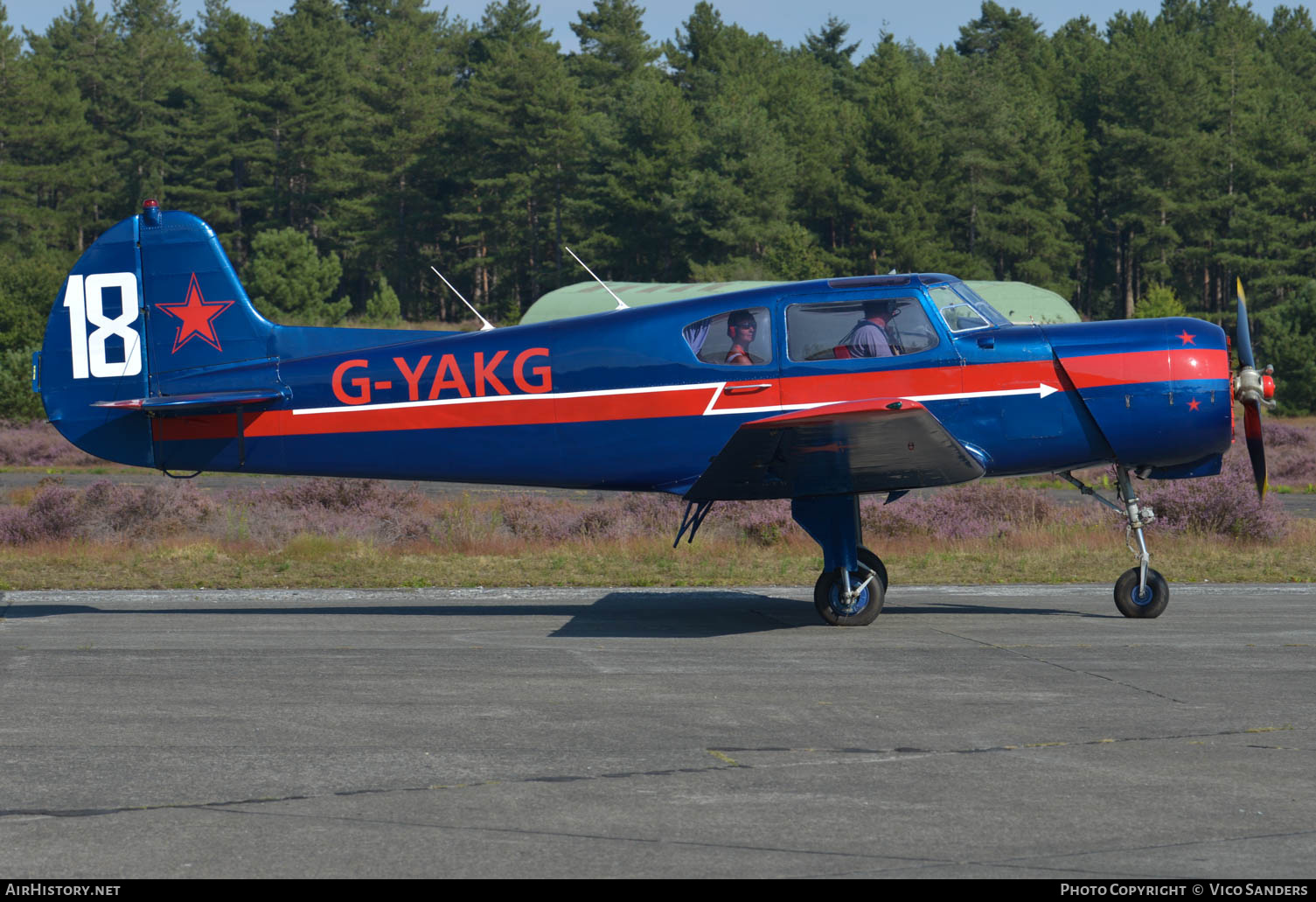 Aircraft Photo of G-YAKG | Yakovlev Yak-18T | AirHistory.net #666744