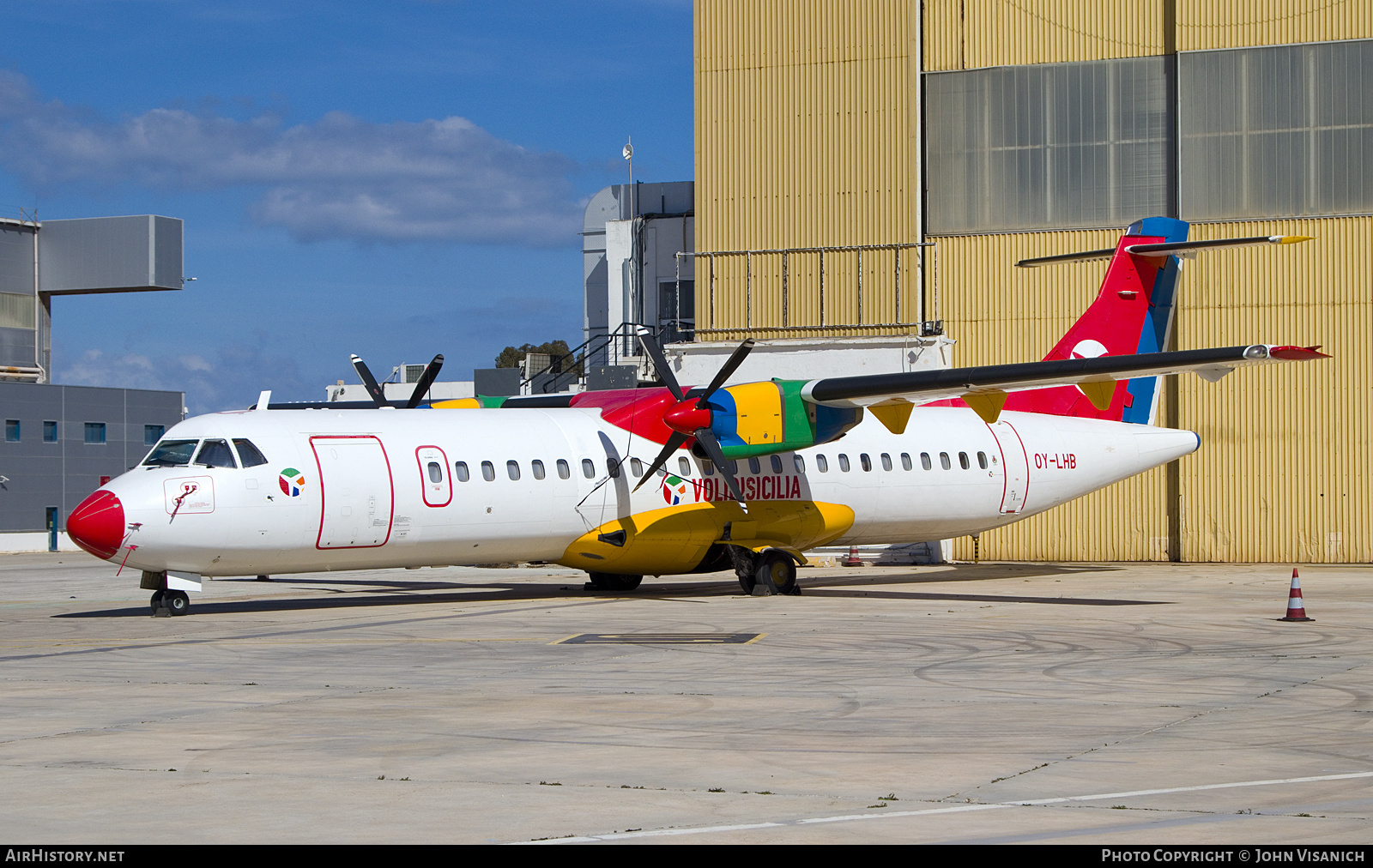 Aircraft Photo of OY-LHB | ATR ATR-72-202 | Volidisicilia | AirHistory.net #666748