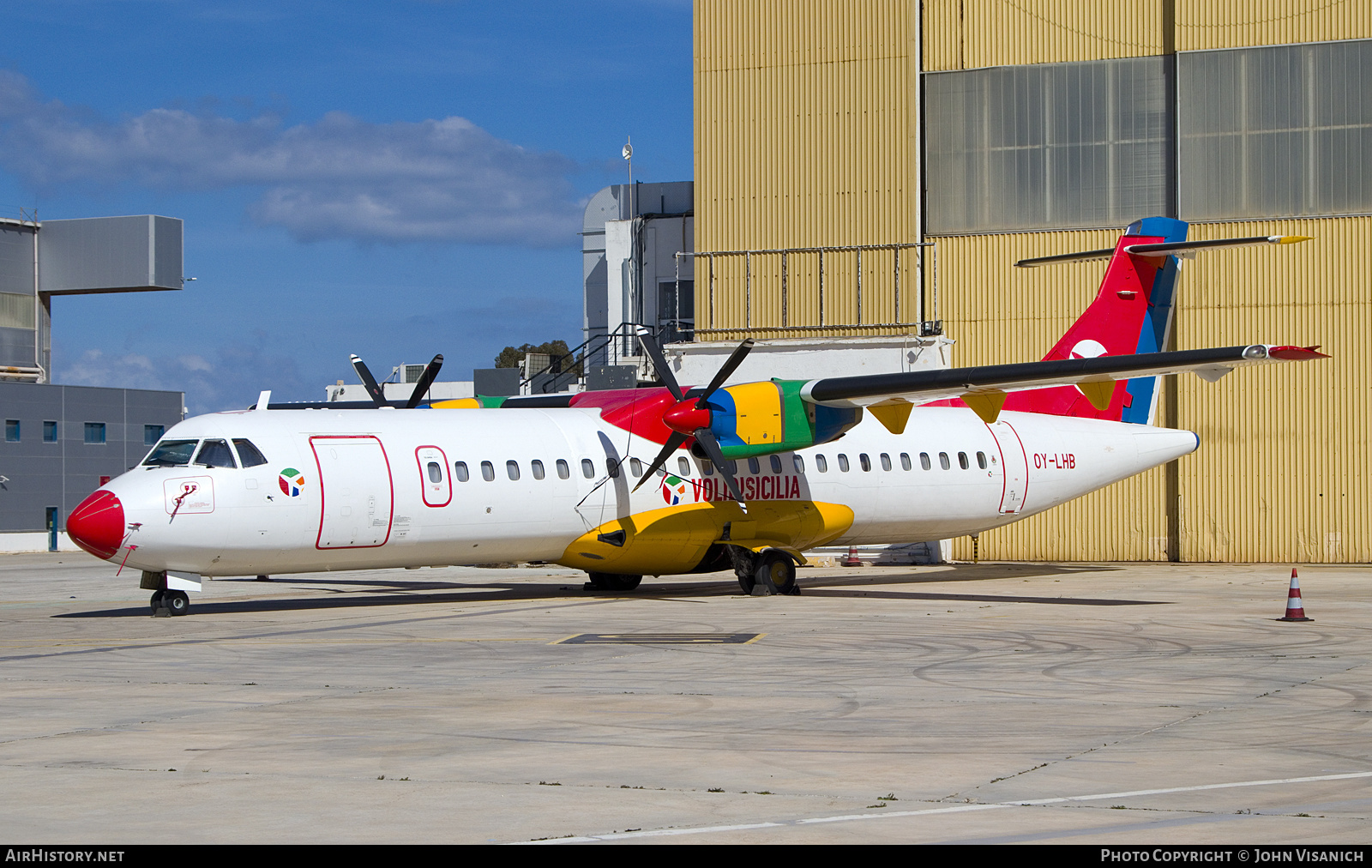 Aircraft Photo of OY-LHB | ATR ATR-72-202 | DAT Volidisicilia - Danish Air Transport | AirHistory.net #666748