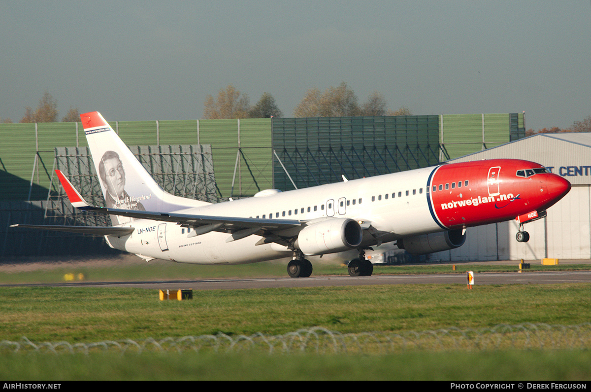 Aircraft Photo of LN-NOE | Boeing 737-8Q8 | Norwegian | AirHistory.net #666752