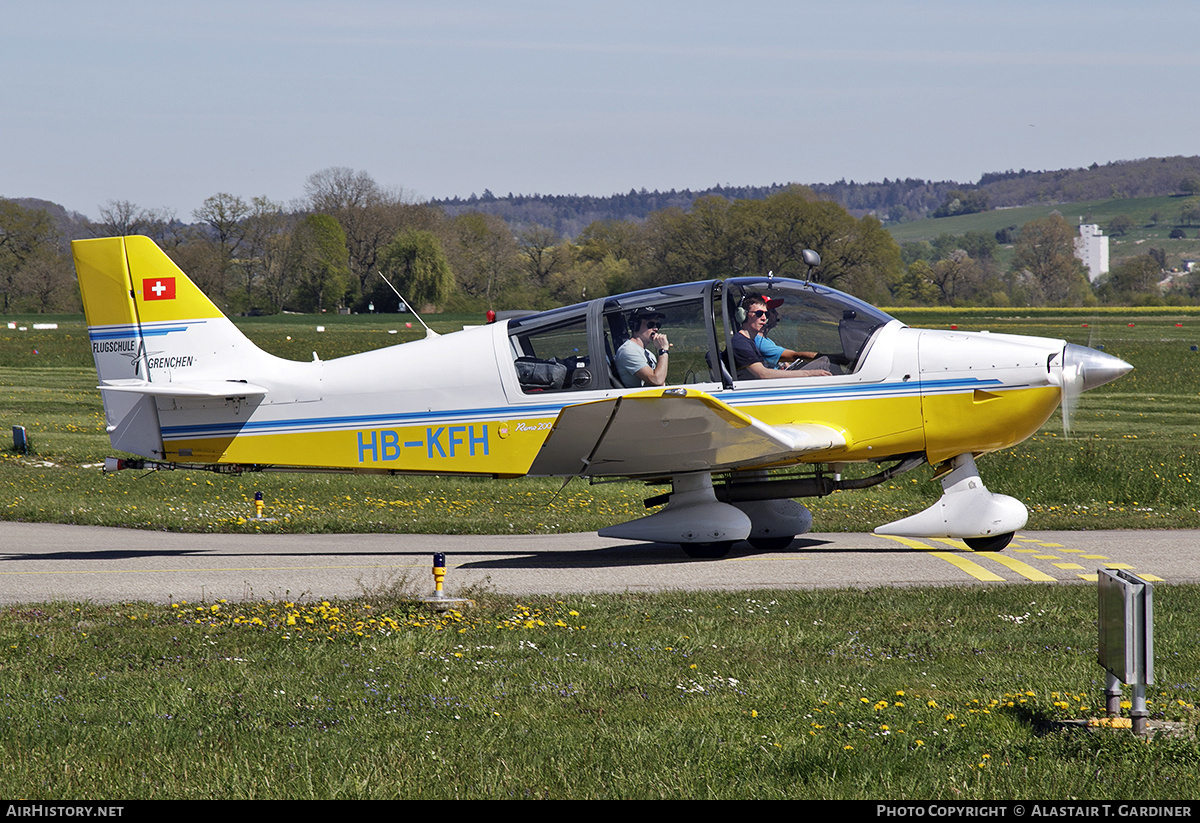 Aircraft Photo of HB-KFH | Robin DR-400-200R Remo 200 | Flugschule Grenchen | AirHistory.net #666753