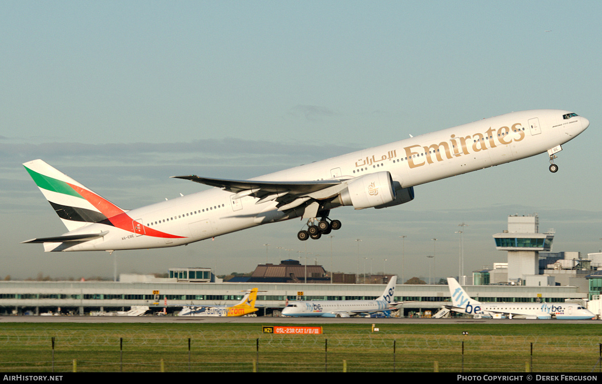 Aircraft Photo of A6-EBE | Boeing 777-36N/ER | Emirates | AirHistory.net #666764