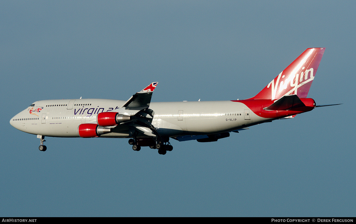 Aircraft Photo of G-VLIP | Boeing 747-443 | Virgin Atlantic Airways | AirHistory.net #666766