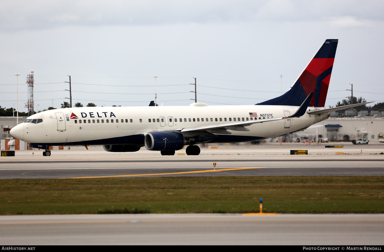 Aircraft Photo of N3737C | Boeing 737-832 | Delta Air Lines | AirHistory.net #666784