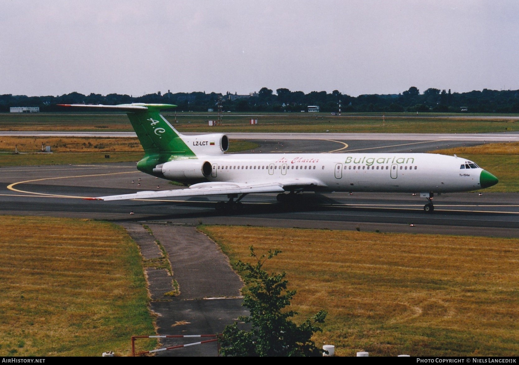 Aircraft Photo of LZ-LCT | Tupolev Tu-154M | Bulgarian Air Charter | AirHistory.net #666785