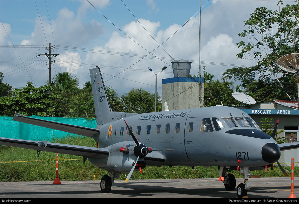 Aircraft Photo of FAC1271 | Embraer EMB-110P1 Bandeirante | Colombia - Air Force | AirHistory.net #666786