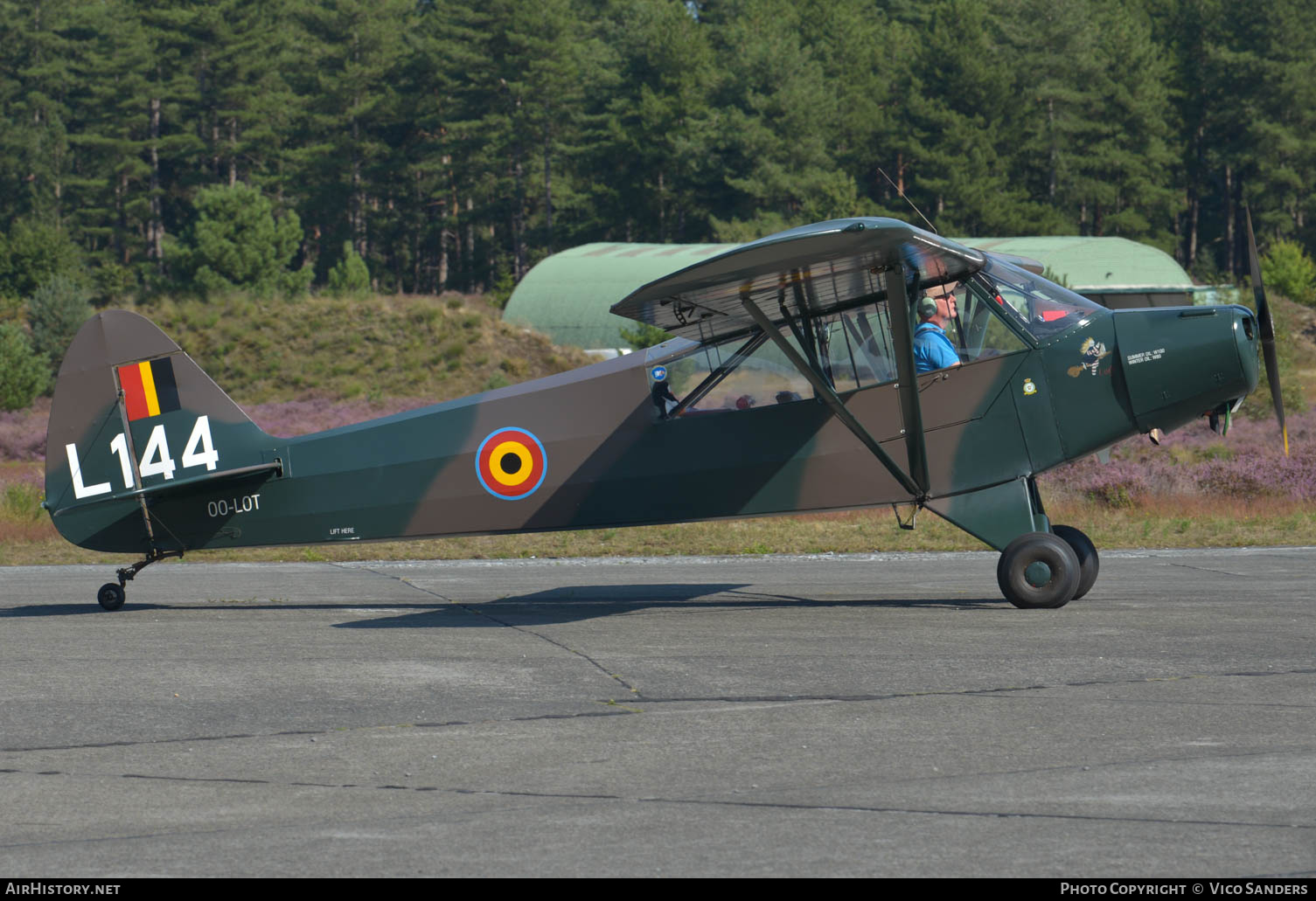 Aircraft Photo of OO-LOT / L144 | Piper L-18C Super Cub | Belgium - Army | AirHistory.net #666815