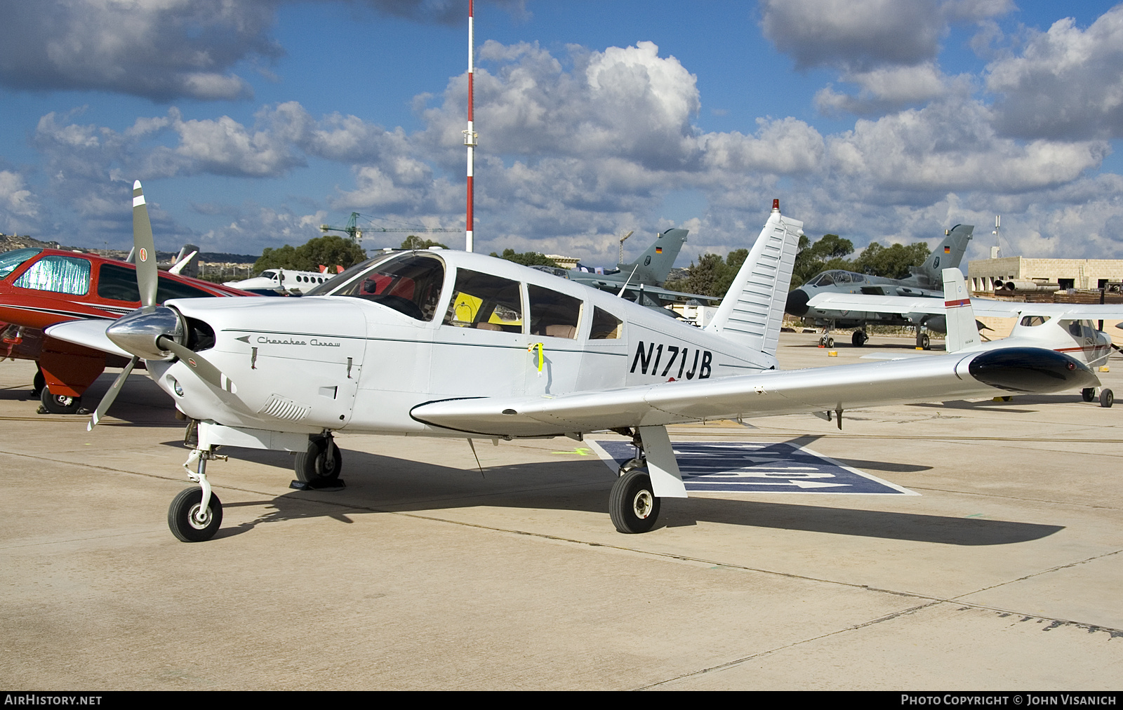 Aircraft Photo of N171JB | Piper PA-28R-180 Cherokee Arrow | AirHistory.net #666821