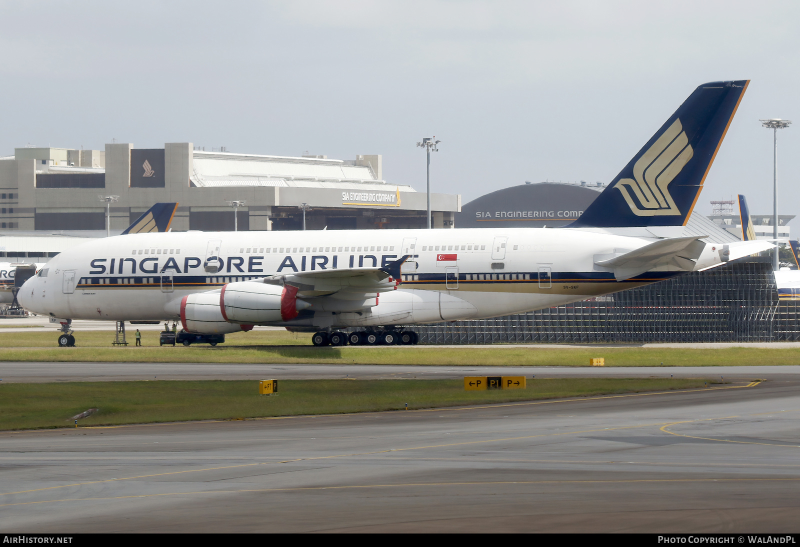 Aircraft Photo of 9V-SKF | Airbus A380-841 | Singapore Airlines | AirHistory.net #666823