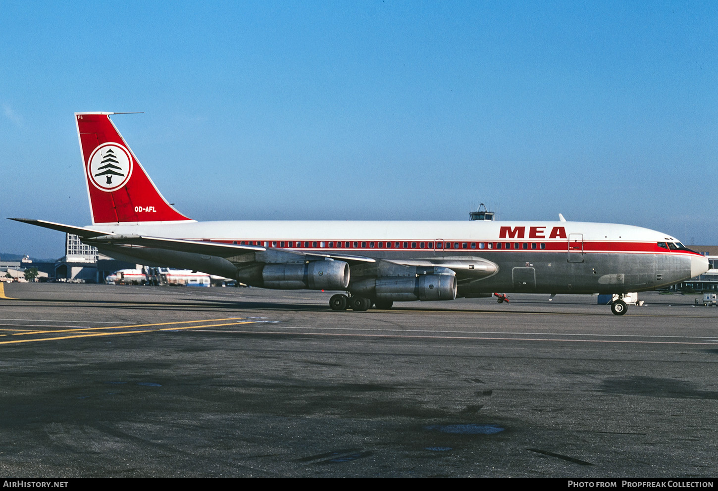 Aircraft Photo of OD-AFL | Boeing 720-023B | MEA - Middle East Airlines | AirHistory.net #666831