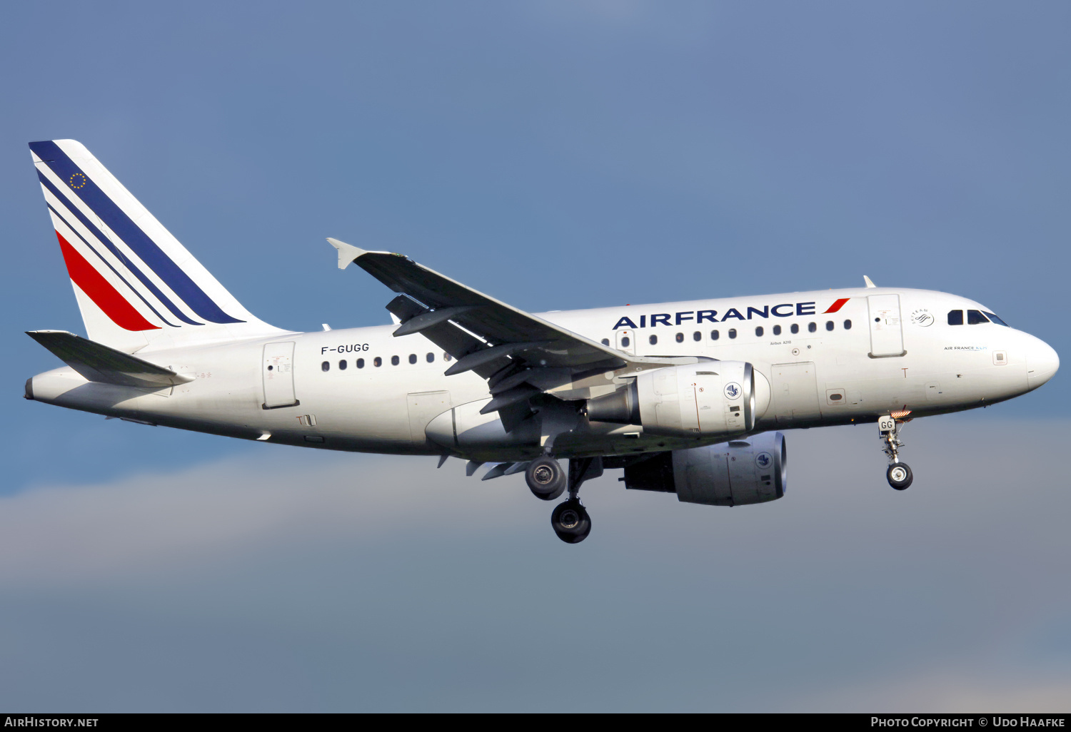 Aircraft Photo of F-GUGG | Airbus A318-111 | Air France | AirHistory.net #666855