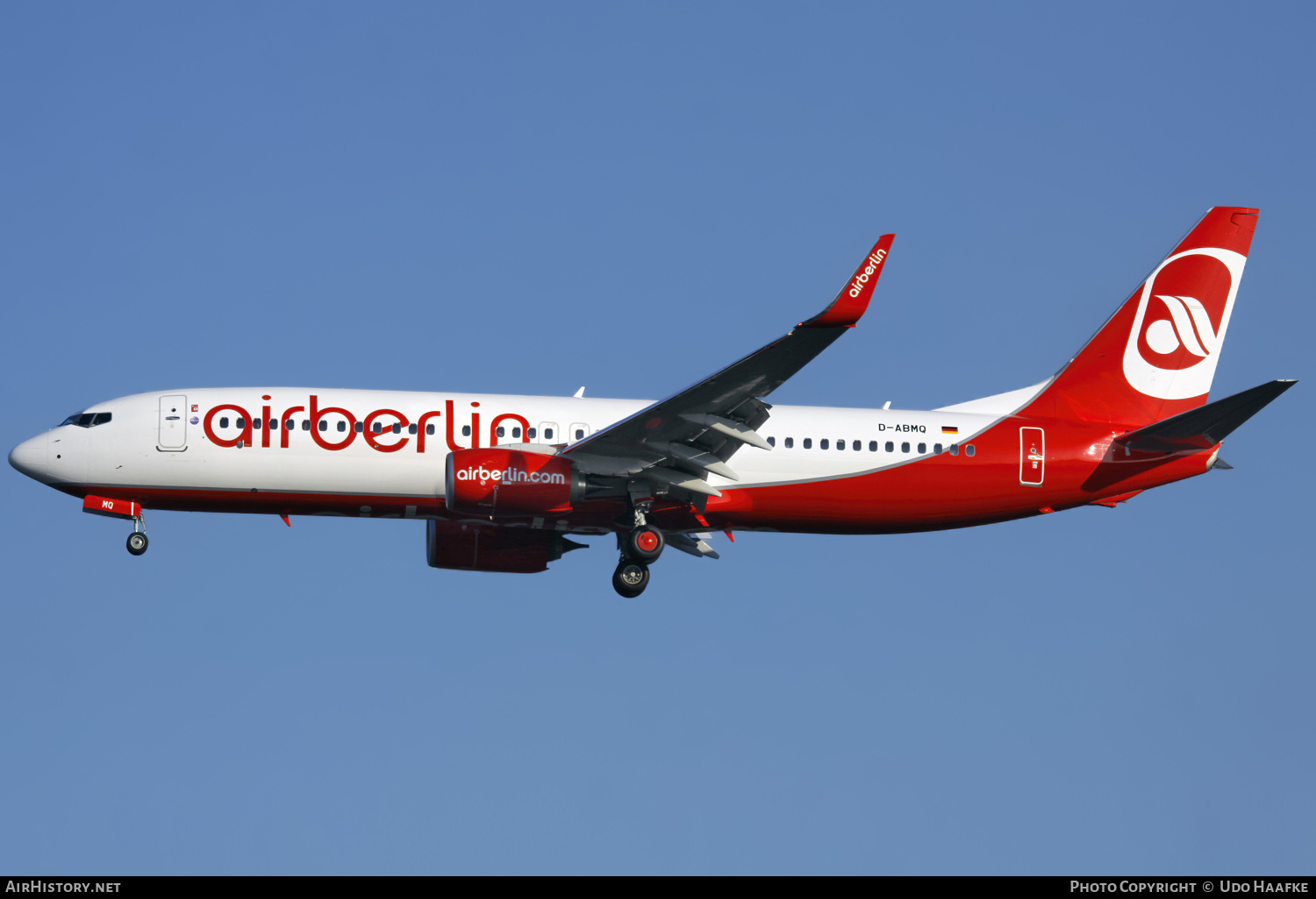 Aircraft Photo of D-ABMQ | Boeing 737-86J | Air Berlin | AirHistory.net #666857