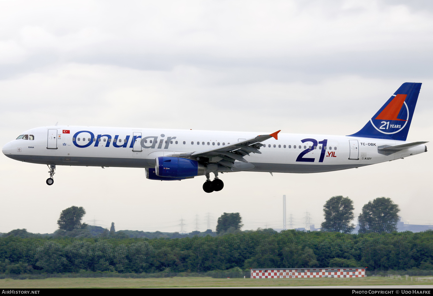 Aircraft Photo of TC-OBK | Airbus A321-231 | Onur Air | AirHistory.net #666859