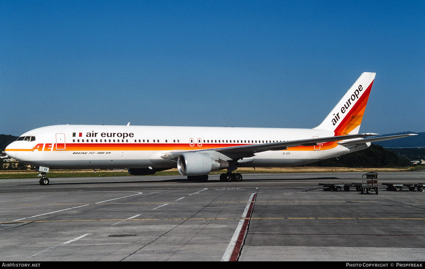 Aircraft Photo of EI-CIY | Boeing 767-330/ER | Air Europe | AirHistory.net #666862