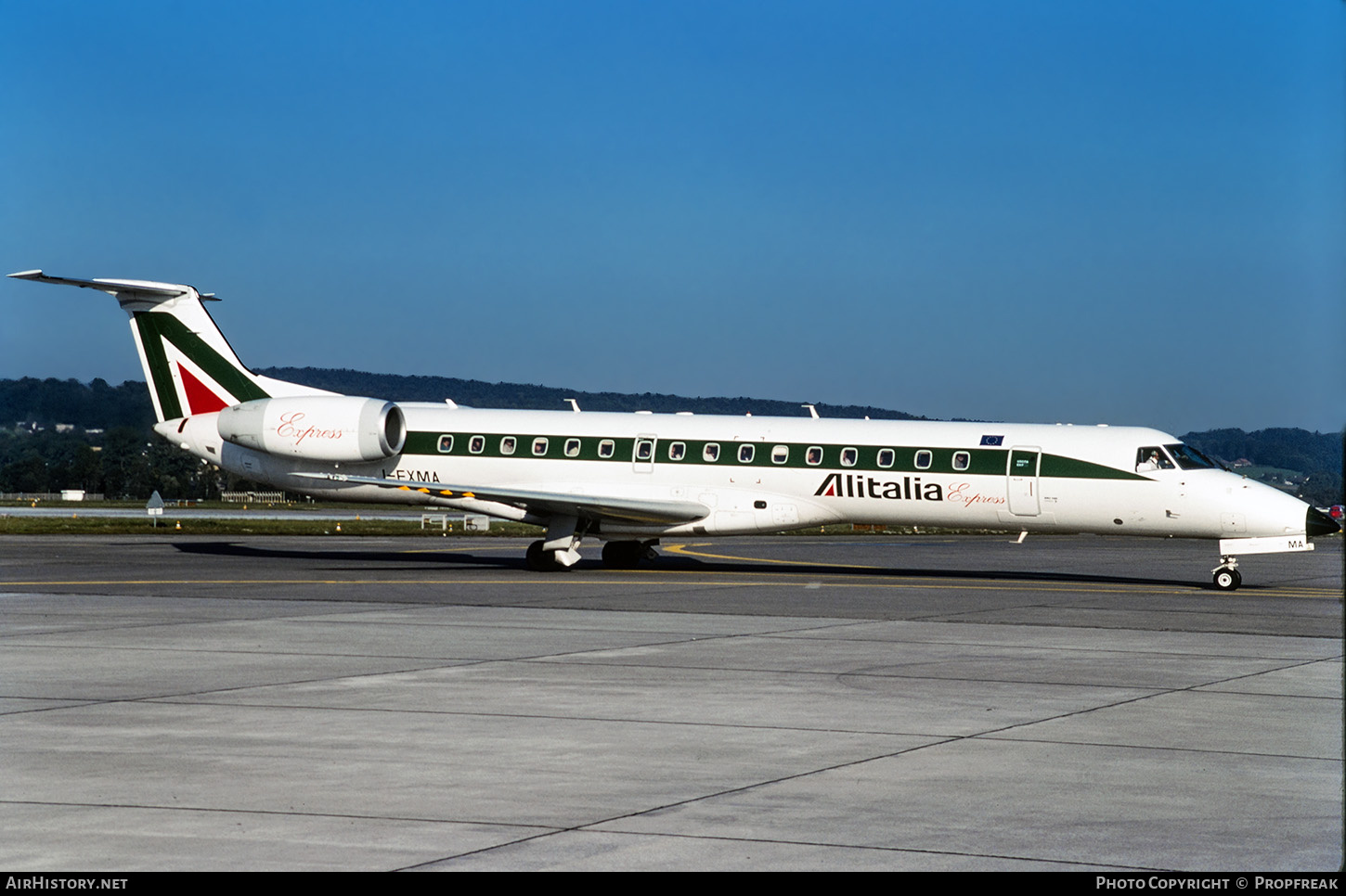 Aircraft Photo of I-EXMA | Embraer ERJ-145LR (EMB-145LR) | Alitalia Express | AirHistory.net #666863