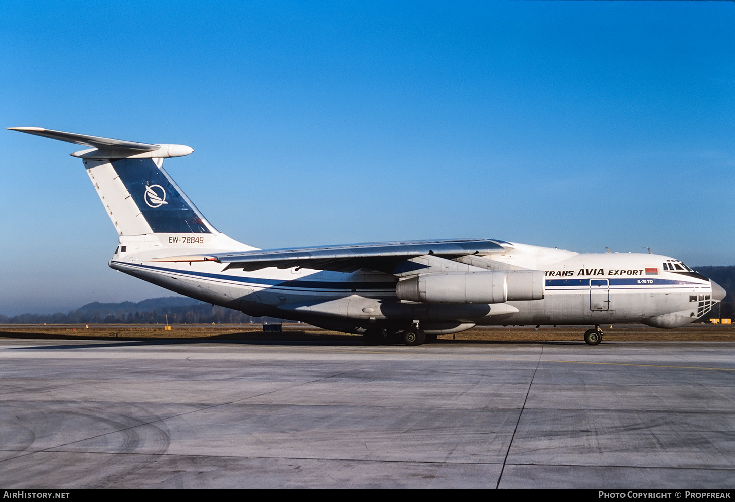 Aircraft Photo of EW-78849 | Ilyushin Il-76TD | Trans Avia Export | AirHistory.net #666878