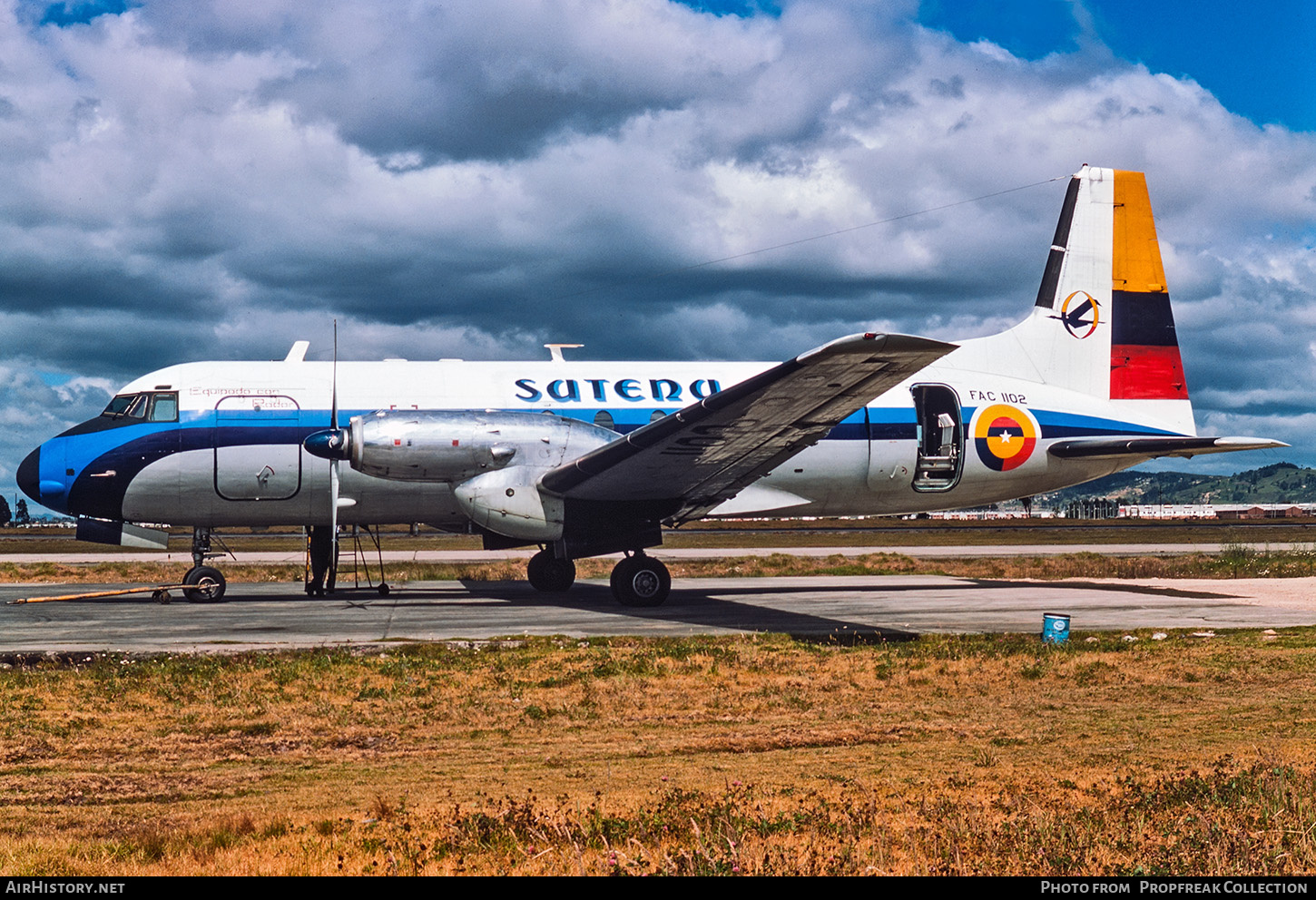 Aircraft Photo of FAC 1102 | Hawker Siddeley HS-748 Srs2A/260 | Colombia - Satena | AirHistory.net #666881