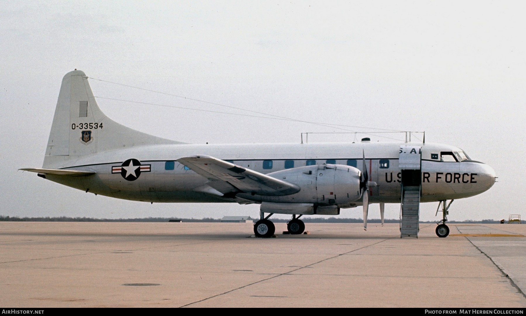 Aircraft Photo of 0-33534 | Convair VT-29D | USA - Air Force | AirHistory.net #666900