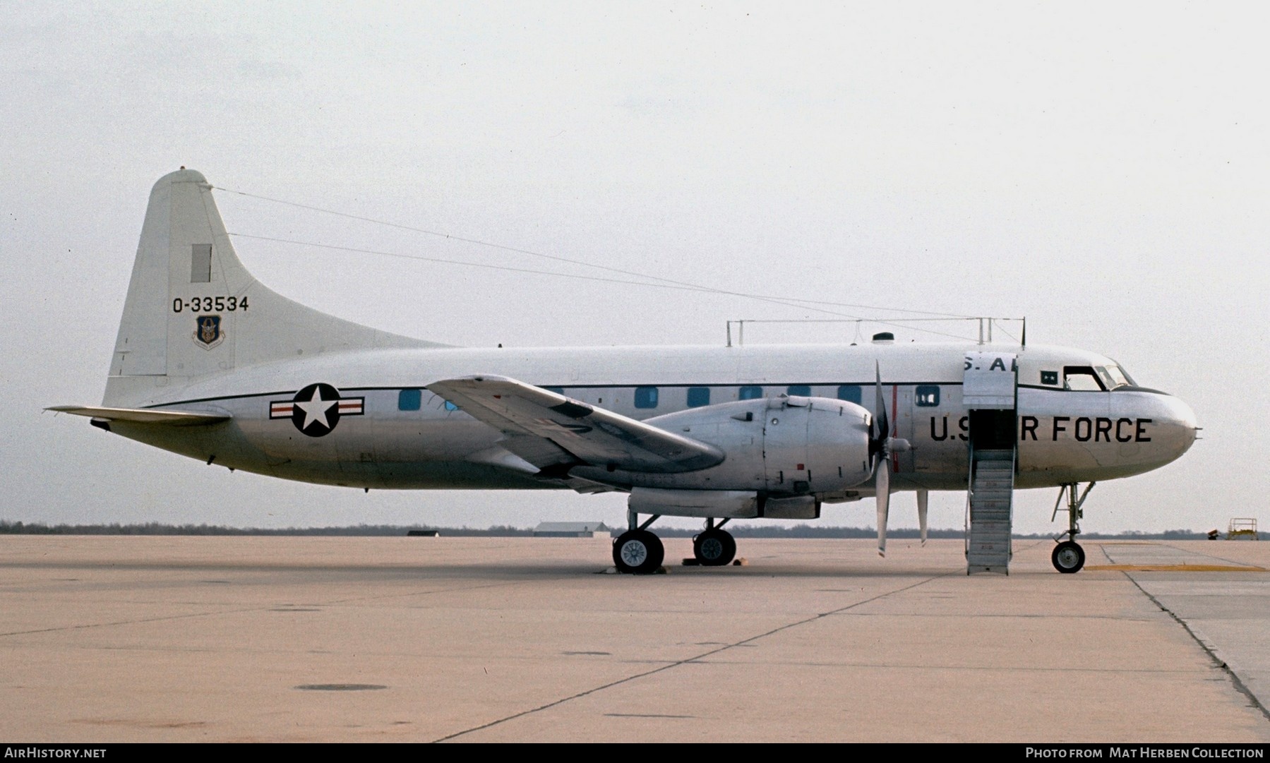 Aircraft Photo of 53-3534 / 0-33534 | Convair VT-29D | USA - Air Force | AirHistory.net #666900