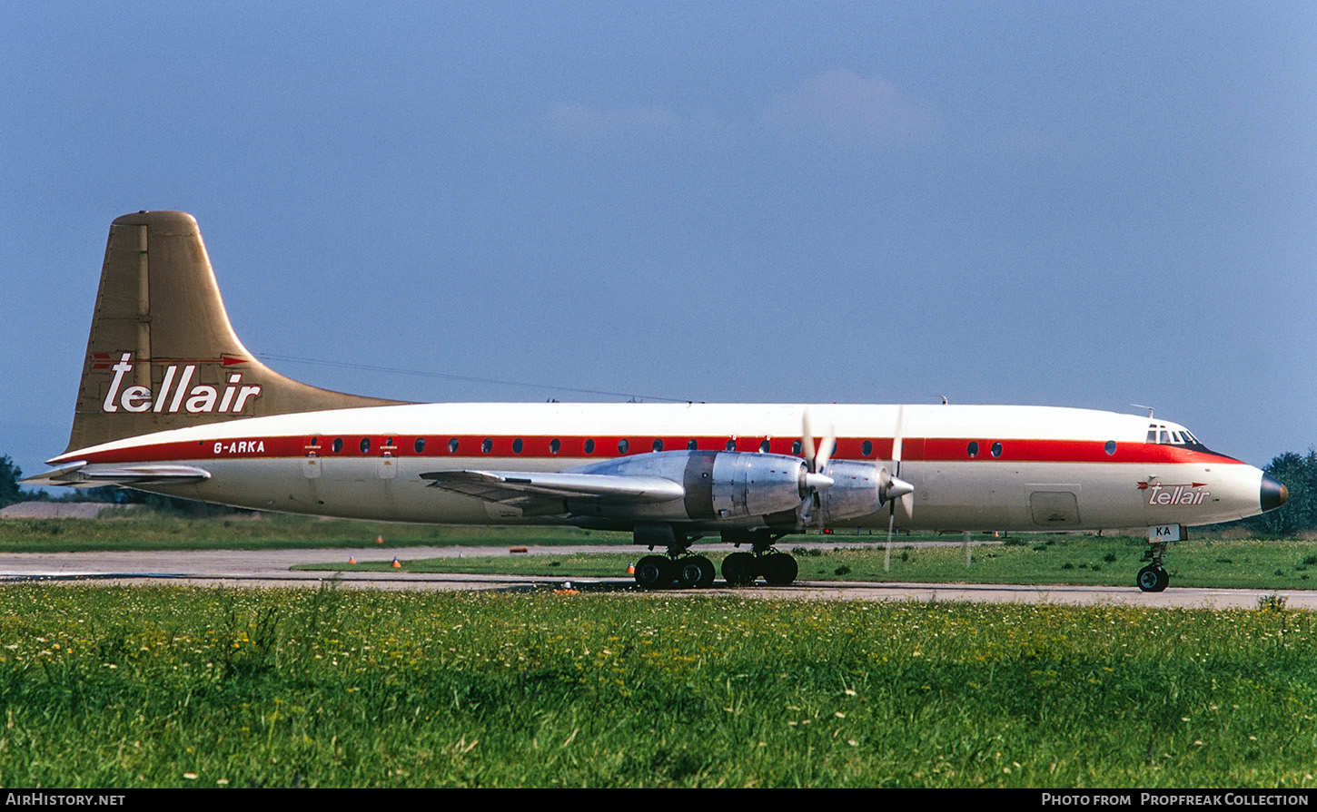 Aircraft Photo of G-ARKA | Bristol 175 Britannia 324 | Tellair | AirHistory.net #666901